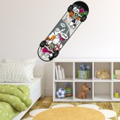 Skateboard Wall Stickers