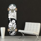 Skateboard Wall Stickers