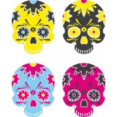 Skull Set Wall Stickers