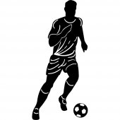 Soccer Player Wall Stickers