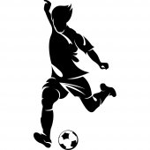 Soccer Player Wall Stickers