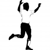 Soccer Player Wall Stickers