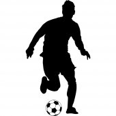 Soccer Player Wall Stickers