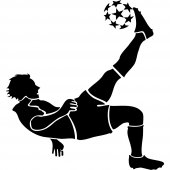 Soccer Player Wall Stickers