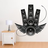 Speaker Wall Stickers