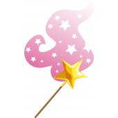 Star Wand Wall Stickers