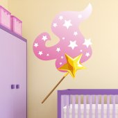 Star Wand Wall Stickers