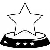 Stars - Decal Sticker for Ipad 3