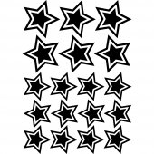 Stars Set Wall Stickers
