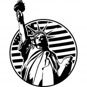 Statue of Liberty Wall Stickers