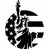 Statue of Liberty Wall Stickers