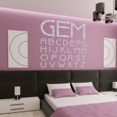 Strass Set Wall Stickers