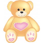 Teddy Bear Wall Stickers