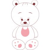 Teddy Bear Wall Stickers