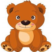 Teddy Bear Wall Stickers