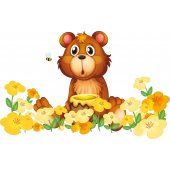 Teddy Bear Wall Stickers