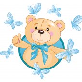 Teddy Bear Wall Stickers