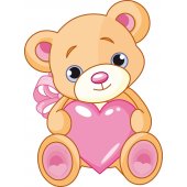 Teddy Bear Wall Stickers