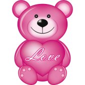 Teddy Bear Wall Stickers