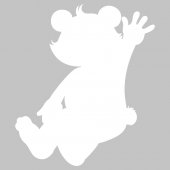 Teddy Bear - Whiteboard Wall Stickers