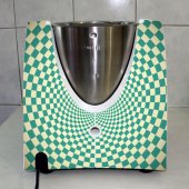 Thermomix TM31 Decal Stickers - Checkerboard