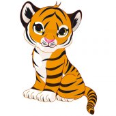 Tiger Wall Stickers