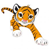 Tiger Wall Stickers