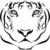 Tiger Wall Stickers