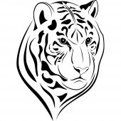 Tiger Wall Stickers