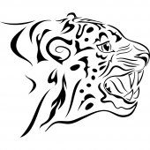 Tiger Wall Stickers