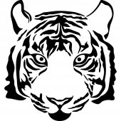 Tiger Wall Stickers