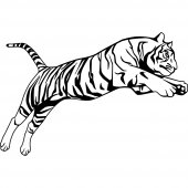 Tiger Wall Stickers