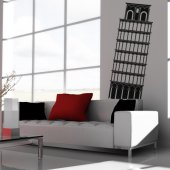 Tower of Pisa Wall Stickers