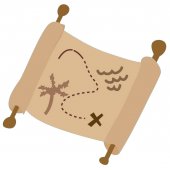 Treasure Map Wall Stickers