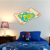 Treasure Map Wall Stickers