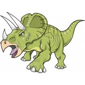 Triceratops Wall Stickers