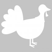 Turkey - Whiteboard Wall Stickers