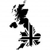 United Kingdom Wall Stickers