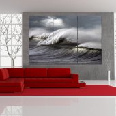 Wave - Triptych Forex Print
