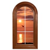 Window illusion Wall Stickers