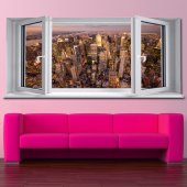 Window illusion Wall Stickers