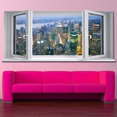 Window illusion Wall Stickers