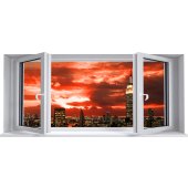 Window illusion Wall Stickers