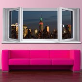 Window illusion Wall Stickers