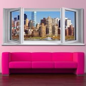 Window illusion Wall Stickers