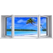 Window illusion Wall Stickers