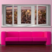 Window illusion Wall Stickers