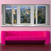 Window illusion Wall Stickers