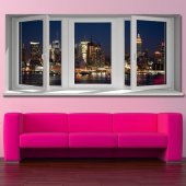 Window illusion Wall Stickers