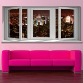 Window illusion Wall Stickers